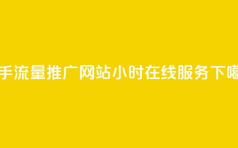 快手流量推广网站24小时在线服务 第1张 快手流量推广网站24小时在线服务 第1张
