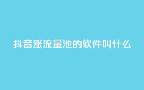 抖音涨流量池的软件叫什么,快手业务平台网站官网 - 抖音怎么放外网链接 快手播放量网址 第1张 抖音涨流量池的软件叫什么,快手业务平台网站官网 - 抖音怎么放外网链接 快手播放量网址 第1张
