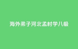 海外“弟子”河北孟村学“八极”