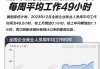基本面 | 连续创新高！12月全国企业就业人员每周平均工作49小时