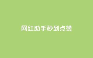 网红助手秒到点赞,抖音快手加热平台 - dy0.01刷1000 - 快手刷热门软件