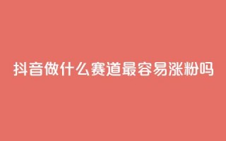 抖音做什么赛道最容易涨粉吗,全网账号批发 - 抖音怎么查自己点过的赞 - b站播放量自助平台