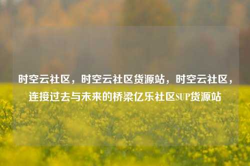 时空云社区	，时空云社区货源站，时空云社区，连接过去与未来的桥梁亿乐社区SUP货源站  第1张