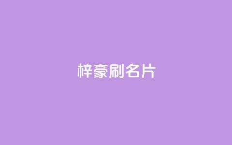 梓豪刷名片,dy粉丝低价卡盟 - 抖音作品点赞秒单 快手全网最低价下单平台  第1张