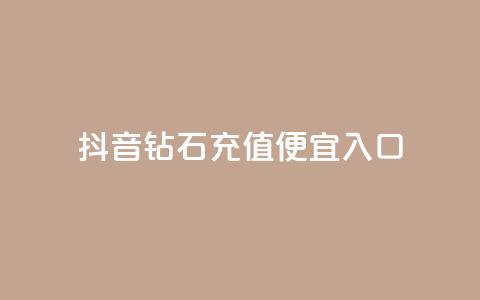抖音钻石充值便宜入口,抖音千粉号回收 - qq空间自助下单24小时平台 闪电云商城自助下单  第1张