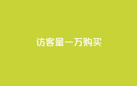 qq访客量一万购买 - 如何购买一万个QQ访客量，轻松获取访客流量。  第1张