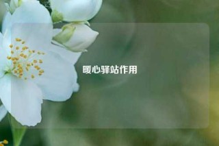 暖心驿站作用