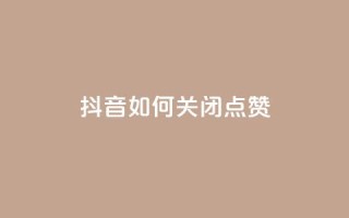 抖音如何关闭点赞,快手如何快速拥有1w粉丝 - 快手一元一白赞自助网站 - 快手免费涨热度软件
