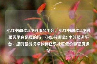 小红书阅读24小时服务平台，小红书阅读24小时服务平台是真的吗，小红书阅读24小时服务平台，您的智能阅读伙伴亿乐社区低价自营货源站